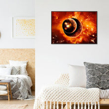 Charger l'image dans la galerie, Mosaïque - diamant rond complet - 40x30cm