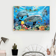 Charger l'image dans la galerie, Animaux - diamant rond complet - 40x30cm