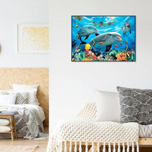 Charger l'image dans la galerie, Animaux - diamant rond complet - 40x30cm