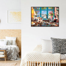 Charger l'image dans la galerie, Animaux - diamant rond complet - 40x30cm