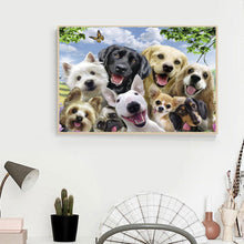 Charger l'image dans la galerie, Animaux - diamant rond complet - 40x30cm