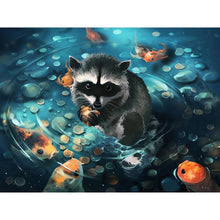 Charger l'image dans la galerie, Animaux - diamant rond complet - 40x30cm