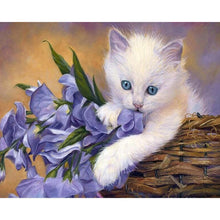 Charger l'image dans la galerie, Animaux - diamant rond complet - 40x30cm