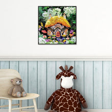 Charger l'image dans la galerie, Maison d’arbre - diamant rond complet - 30x30cm