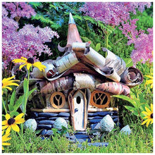 Charger l'image dans la galerie, Arbre de maison - diamant rond complet - 30x30cm