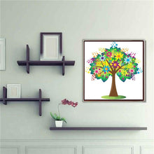 Charger l'image dans la galerie, Arbre - diamant rond complet - 30x30cm
