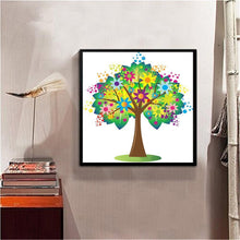 Charger l'image dans la galerie, Arbre - diamant rond complet - 30x30cm