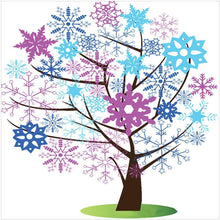 Charger l'image dans la galerie, Fleur - diamant rond complet - 30x30cm