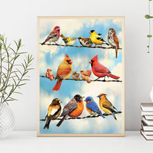 Charger l'image dans la galerie, Cadeau - diamant rond complet - 30x40cm