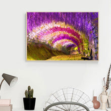 Charger l'image dans la galerie, Fleur - diamant rond complet - 40x30cm