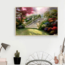 Charger l'image dans la galerie, Fleur - diamant rond complet - 40x30cm