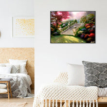 Charger l'image dans la galerie, Fleur - diamant rond complet - 40x30cm