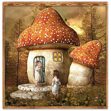 Charger l'image dans la galerie, Fleur - diamant rond complet - 30x30cm