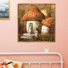 Charger l'image dans la galerie, Fleur - diamant rond complet - 30x30cm