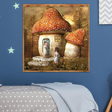 Charger l'image dans la galerie, Fleur - diamant rond complet - 30x30cm