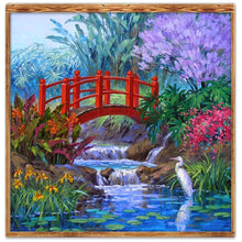 Charger l'image dans la galerie, Fleur - diamant rond complet - 30x30cm