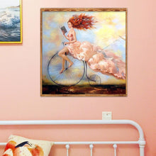 Charger l'image dans la galerie, Caractère - diamant rond complet - 30x30cm