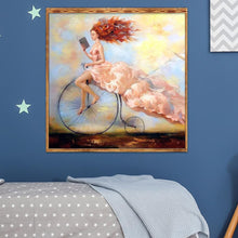 Charger l'image dans la galerie, Caractère - diamant rond complet - 30x30cm