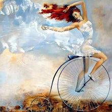 Charger l'image dans la galerie, Caractère - diamant rond complet - 30x30cm