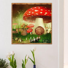 Charger l'image dans la galerie, Fleur - diamant rond complet - 30x30cm