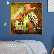 Charger l'image dans la galerie, Fleur - diamant rond complet - 30x30cm