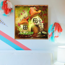 Charger l'image dans la galerie, Fleur - diamant rond complet - 30x30cm