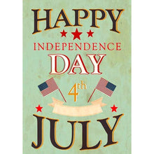 Charger l'image dans la galerie, Jour de l’Indépendance - diamant rond complet - 30x40cm