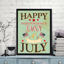 Charger l'image dans la galerie, Jour de l’Indépendance - diamant rond complet - 30x40cm