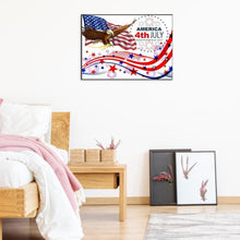 Charger l'image dans la galerie, Jour de l’Indépendance - diamant rond complet - 30x40cm