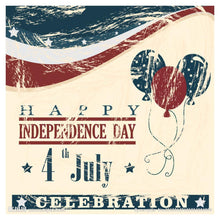 Charger l'image dans la galerie, Jour de l’Indépendance - diamant rond complet - 30x30cm