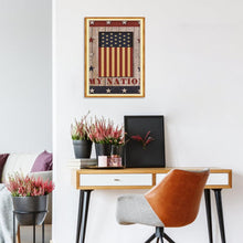 Charger l'image dans la galerie, Jour de l’Indépendance - diamant rond complet - 30x40cm