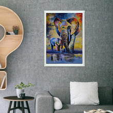 Charger l'image dans la galerie, Animaux - diamant rond complet - 30x40cm