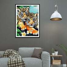 Charger l'image dans la galerie, Animaux mignons - diamant rond complet - 40x30cm