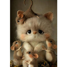 Charger l'image dans la galerie, Animaux - diamant rond complet - 40x30cm