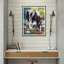 Charger l'image dans la galerie, Animaux - diamant rond complet - 40x30cm