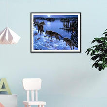 Charger l'image dans la galerie, Animaux - diamant rond complet - 40x30cm