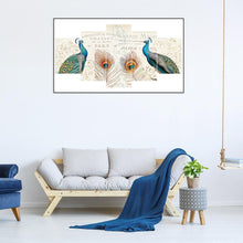 Charger l'image dans la galerie, 5pcs/set peafowl - peinture complète en diamant - 95x45cm