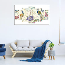 Charger l'image dans la galerie, 5pcs/set peafowl - peinture complète en diamant - 95x45cm