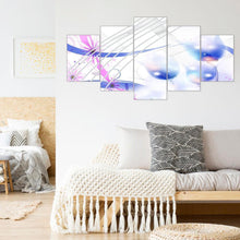 Charger l'image dans la galerie, 5pcs/set flower - peinture en diamant ronde - 95x45cm