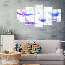 Charger l'image dans la galerie, 5pcs/set flower - peinture en diamant ronde - 95x45cm