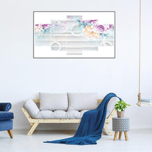 Charger l'image dans la galerie, 5pcs/set flower - peinture en diamant ronde - 95x45cm