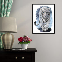 Charger l'image dans la galerie, Tigre - diamant rond complet - 40x30cm