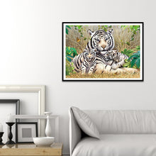 Charger l'image dans la galerie, Tigre - diamant rond complet - 40x30cm