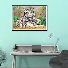 Charger l'image dans la galerie, Tigre - diamant rond complet - 40x30cm