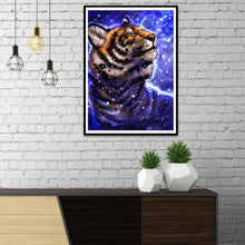 Charger l'image dans la galerie, Tigre - diamant rond complet - 40x30cm
