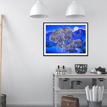 Charger l'image dans la galerie, Tigre - diamant rond complet - 40x30cm