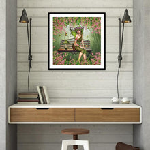 Charger l'image dans la galerie, Fille - diamant rond complet - 30x30cm