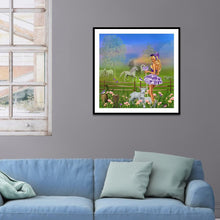 Charger l'image dans la galerie, Fille - diamant rond complet - 30x30cm