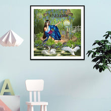 Charger l'image dans la galerie, Fille - diamant rond complet - 30x30cm