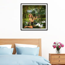 Charger l'image dans la galerie, Fille - diamant rond complet - 30x30cm